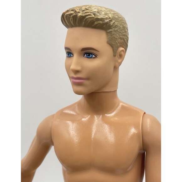 Barbie Ken Doll Fashionista Blonde Hair & Blue Eyes 12" Tall Mattel - Picture 9 of 11